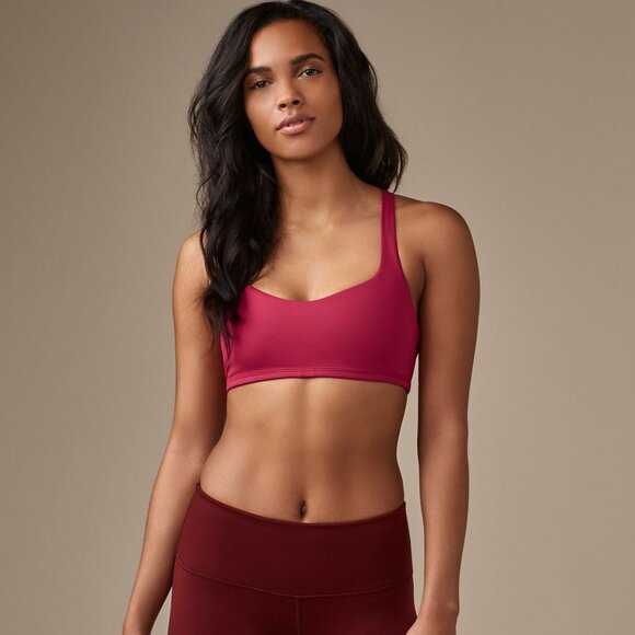 Lululemon Free To Be Bra in Ruby Red - Picture 1 of 9